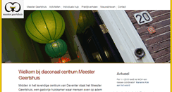Desktop Screenshot of meestergeertshuis.nl