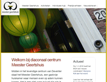 Tablet Screenshot of meestergeertshuis.nl